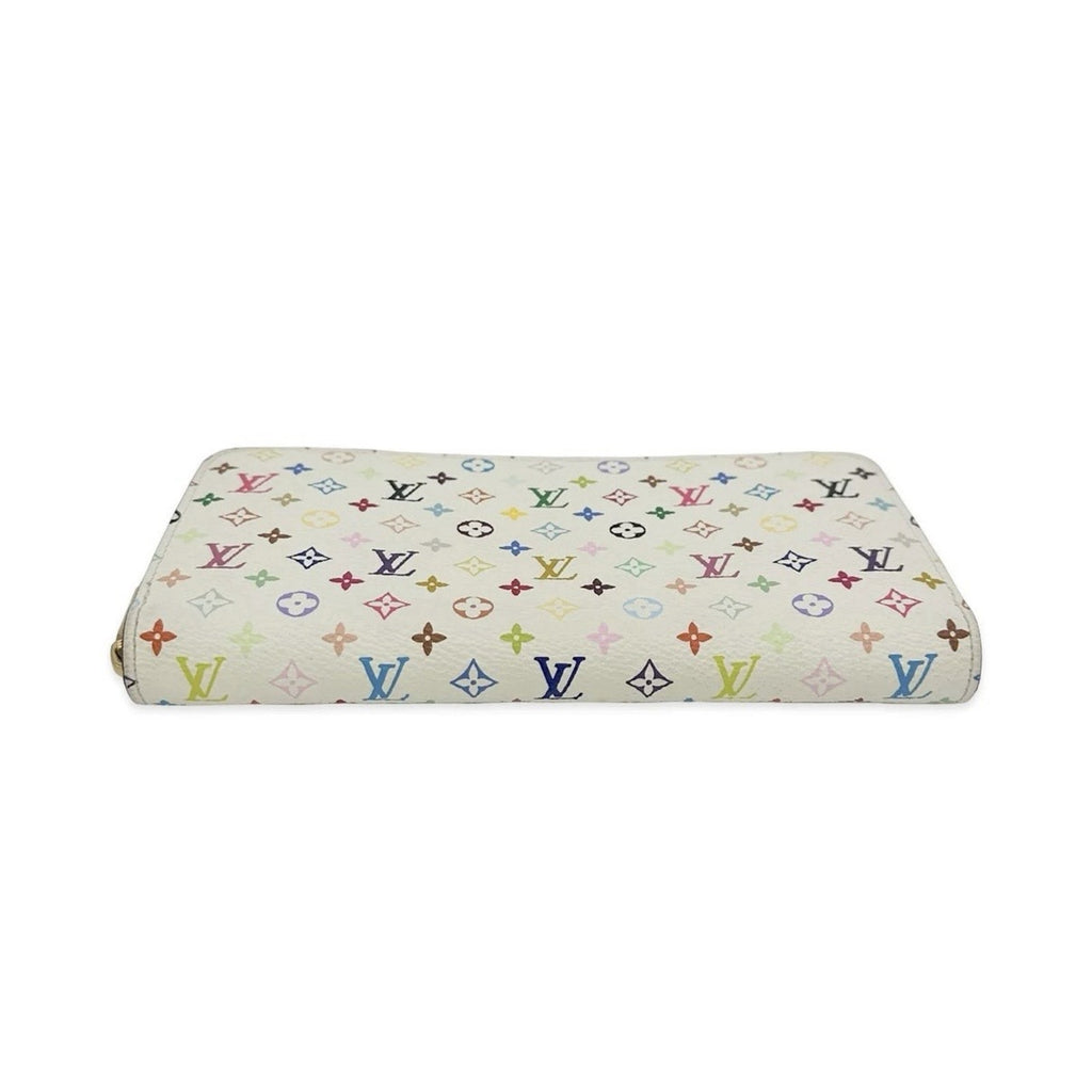 Louis Vuitton Monogram Multicolor organizer Zippy Wallet with Box Dust Bag