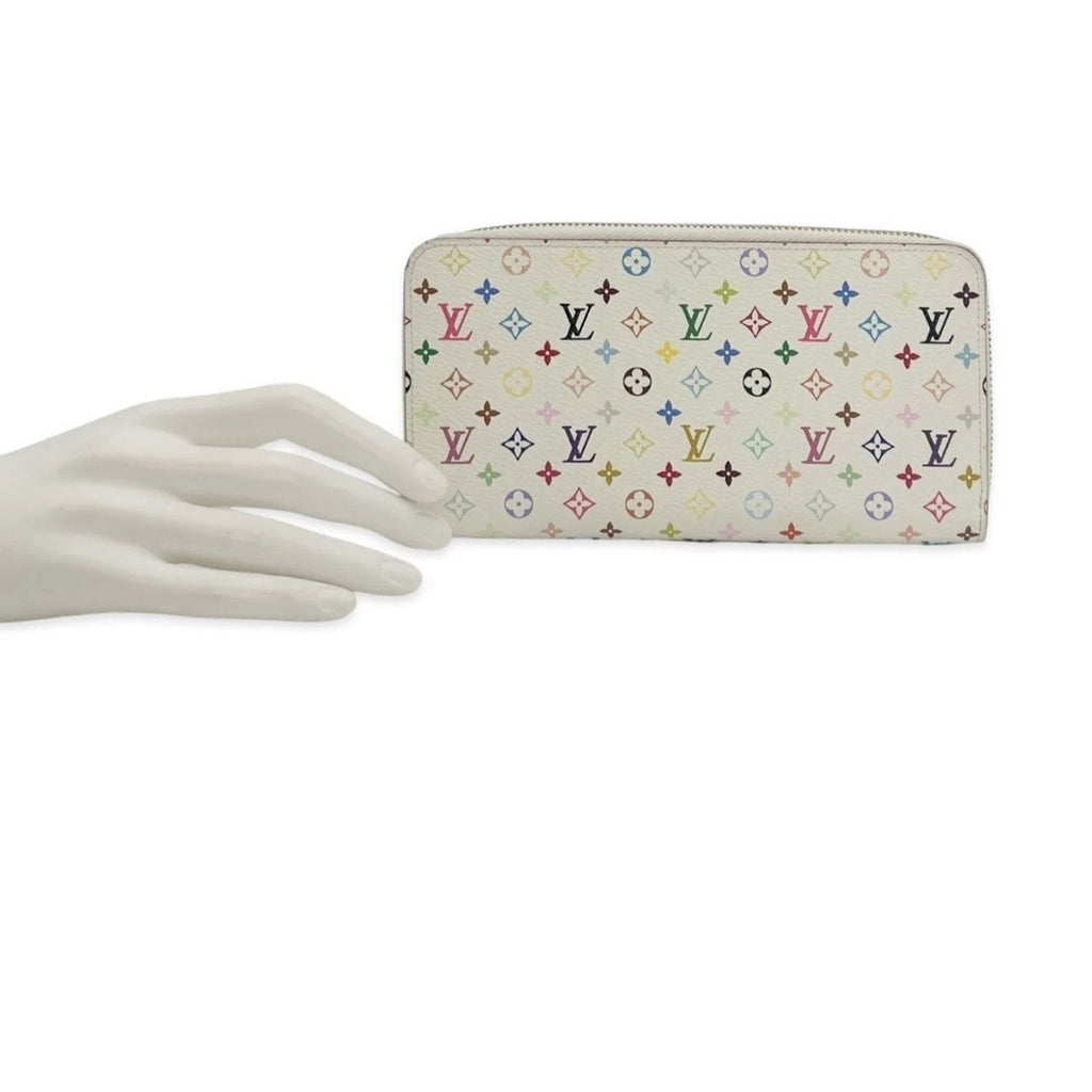 Louis Vuitton Monogram Multicolor organizer Zippy Wallet with Box Dust Bag
