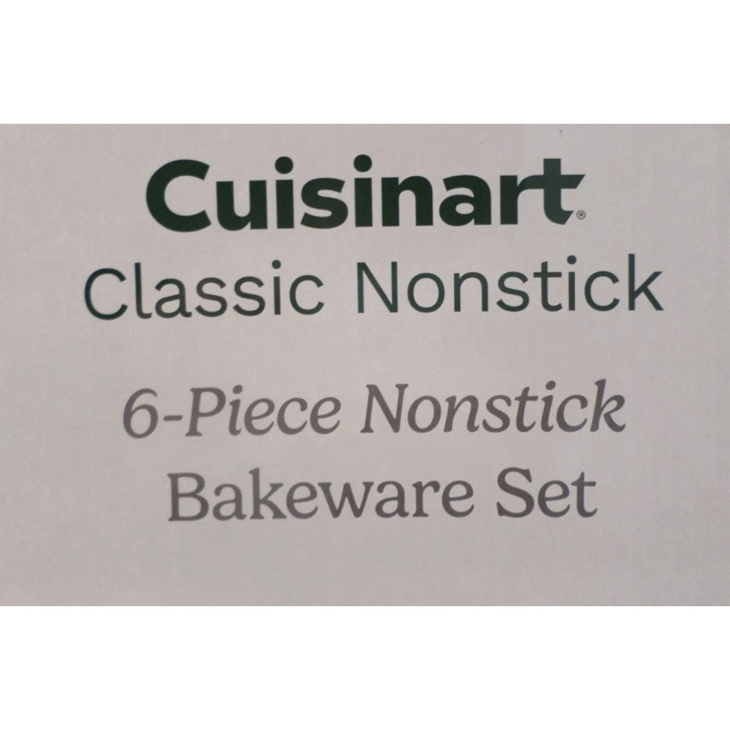 New Cuisinart 6-Piece Classic Nonstick Bakeware Set Collectors Edition