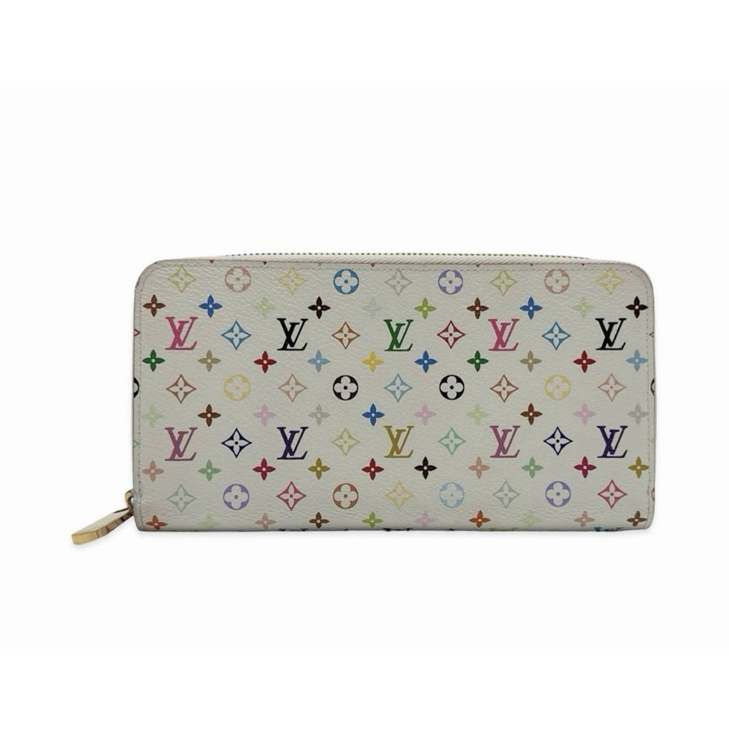 Louis Vuitton Monogram Multicolor organizer Zippy Wallet with Box Dust Bag