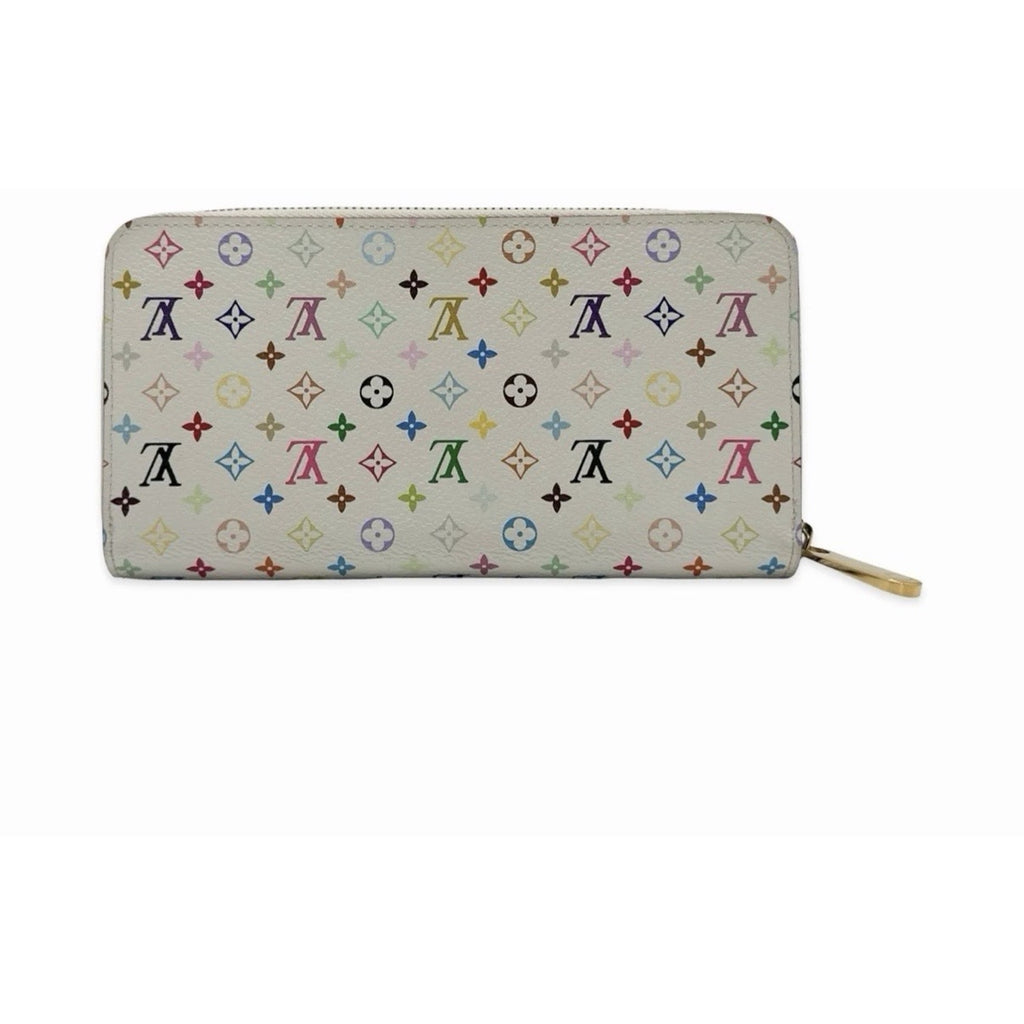 Louis Vuitton Monogram Multicolor organizer Zippy Wallet with Box Dust Bag