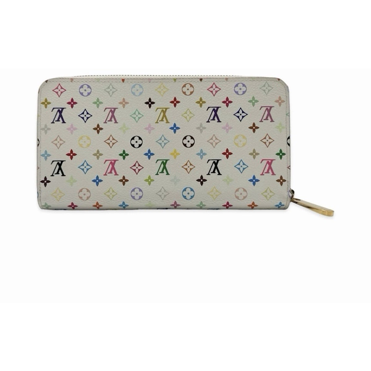 Louis Vuitton Monogram Multicolor organizer Zippy Wallet with Box Dust Bag
