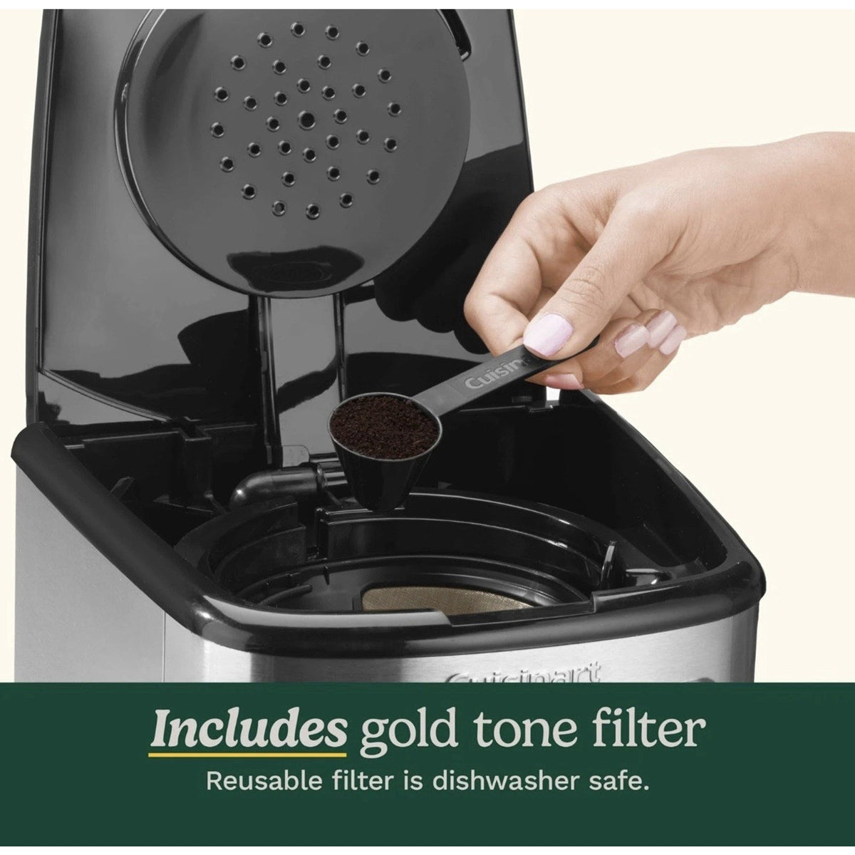 Cuisinart 14-Cup Programmable Coffee Maker with Glass Carafe – Open Box