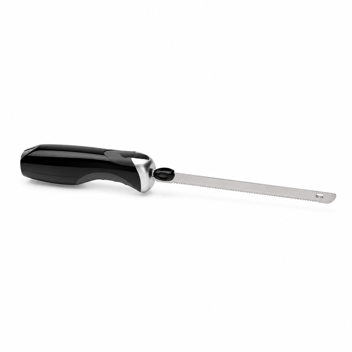 Cuisinart CEK-30FR electric knife with stainless serrated blade on white background