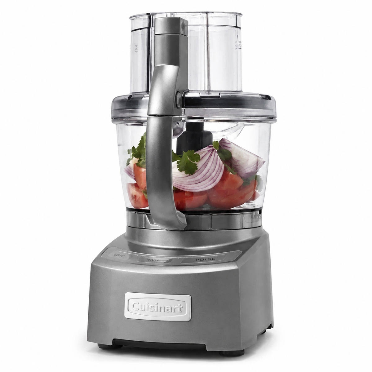 Cuisinart CFP-8BK 8-cup food processor on a clean white background