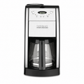 Cuisinart DGB-550BKFR Grind and Brew 12-cup coffee maker on white background