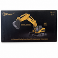 Top Race TR-211 1:14 RC excavator retail box on a clean white background